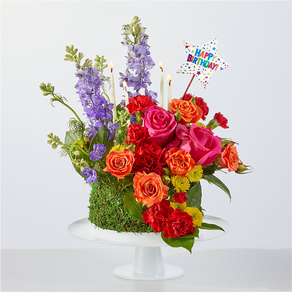 Best Year Yet Floral Cake – Millennial Florist, Hartsdale NY