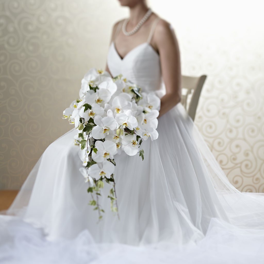 Classic White Bouquet – Millennial Florist, Hartsdale NY
