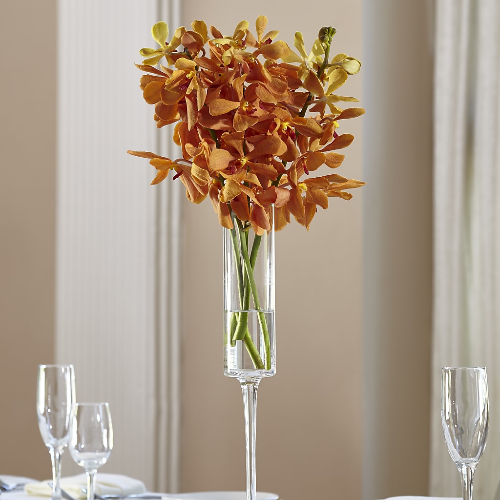 Orange Mokara Bouquet – Millennial Florist, Hartsdale NY