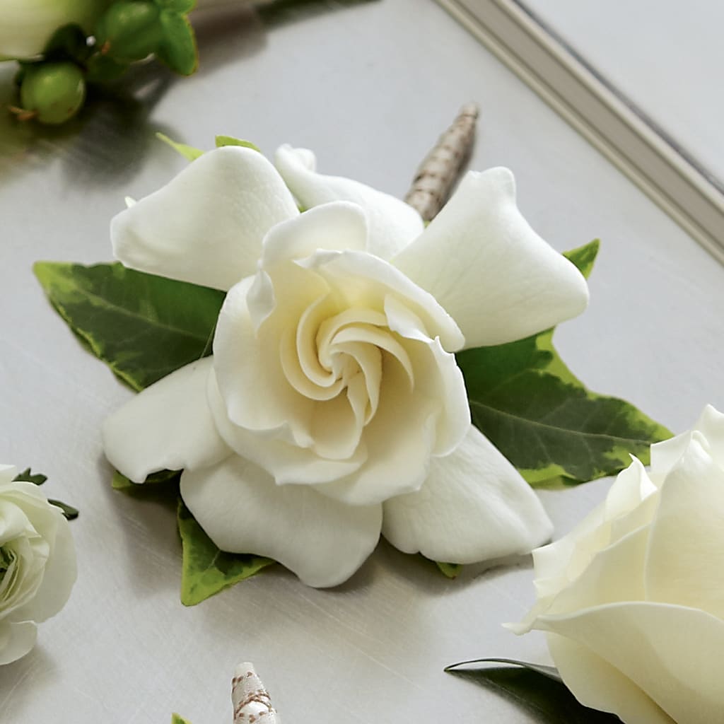 Gardenia Boutonniere – Millennial Florist, Hartsdale NY