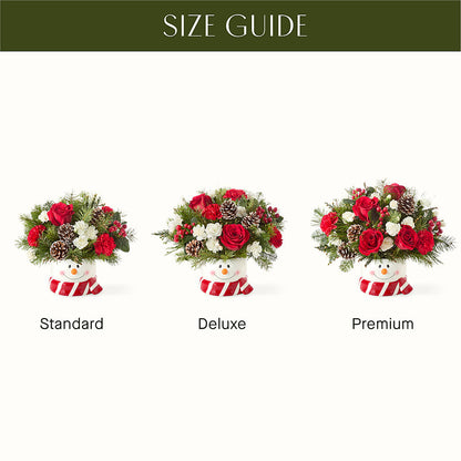 Jolly Snowman Bouquet –  Millennial Florist, Hartsdale NY