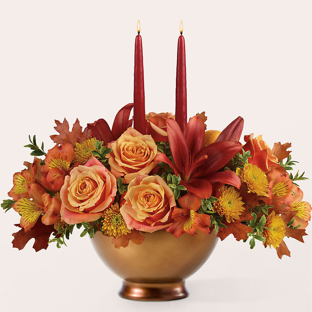 Harvest Table Centerpiece –  Millennial Florist, Hartsdale NY