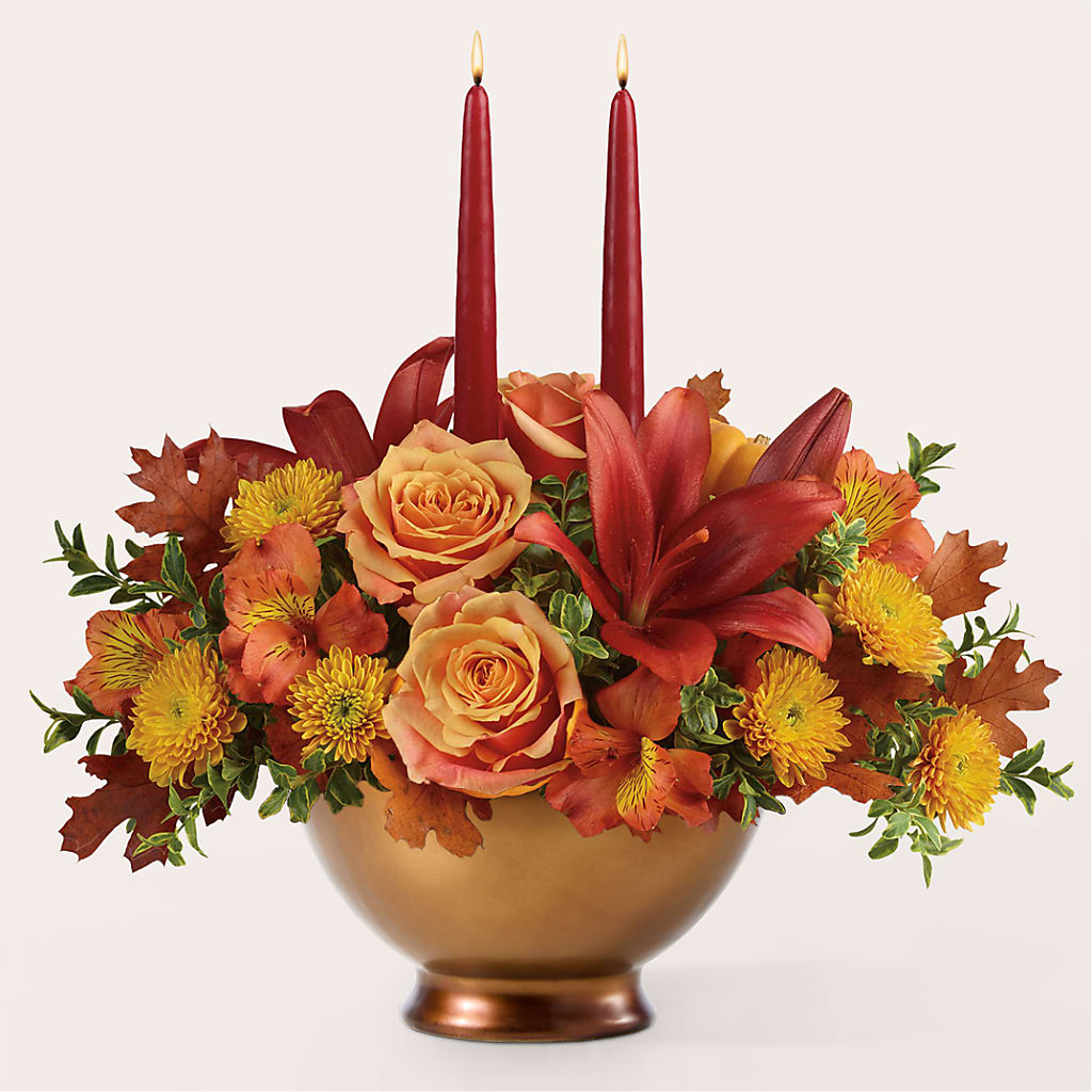 Harvest Table Centerpiece –  Millennial Florist, Hartsdale NY