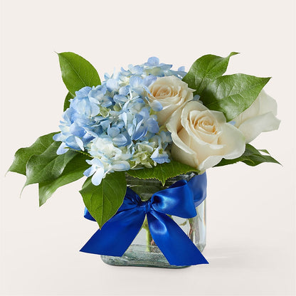 Sky Blue Delight Bouquet –  Millennial Florist, Hartsdale NY