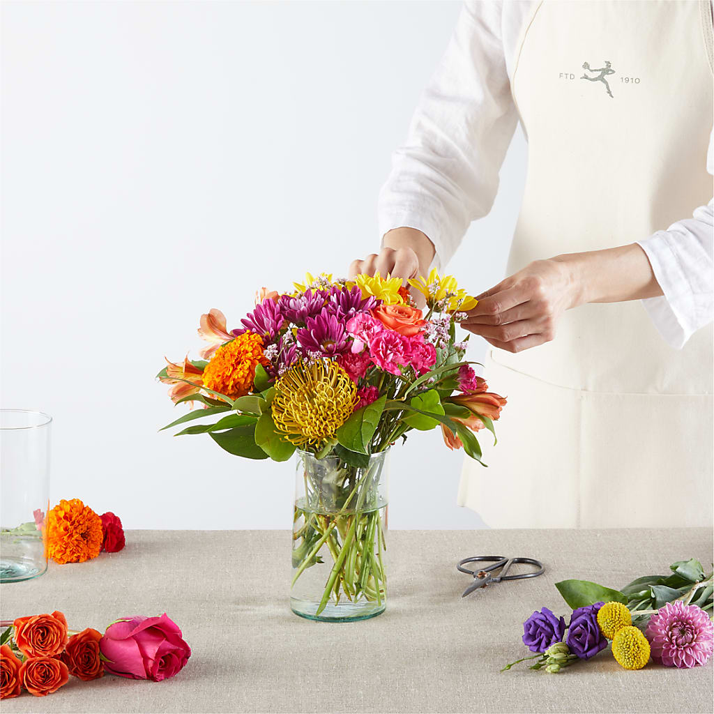 Feast of Color – A Florist Original –  Millennial Florist, Hartsdale NY