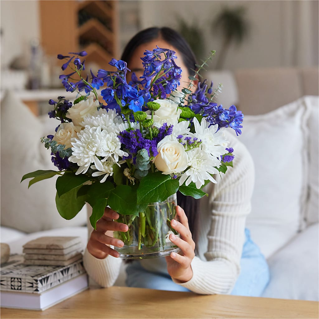 Cerulean Waves Bouquet –  Millennial Florist, Hartsdale NY