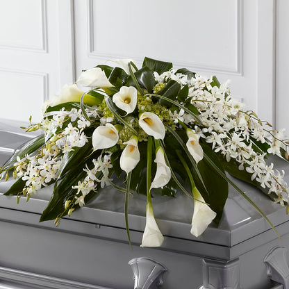 Angel Wings Casket Spray –  Millennial Florist, Hartsdale NY
