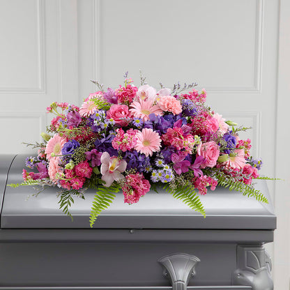 Glorious Garden Casket Spray –  Millennial Florist, Hartsdale NY