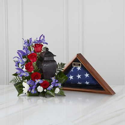 Patriotic Tribute Arrangement –  Millennial Florist, Hartsdale NY