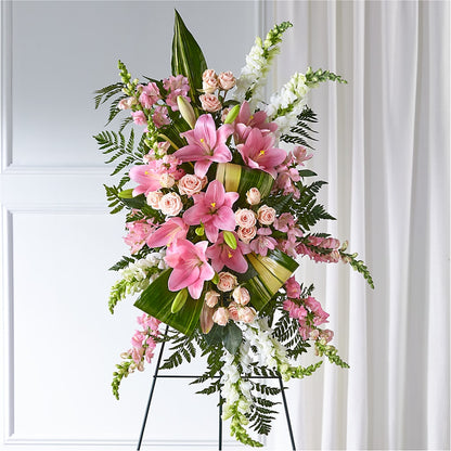 Elegant Embrace Standing Spray –  Millennial Florist, Hartsdale NY