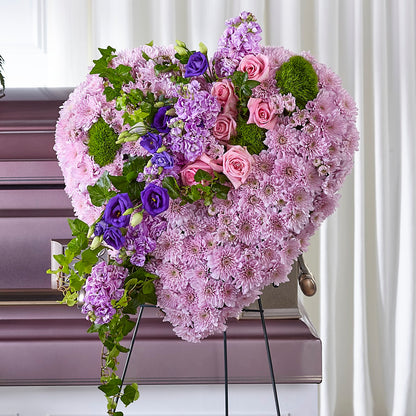 Treasured Love Standing Heart –  Millennial Florist, Hartsdale NY