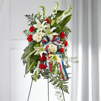 Stars of Life Standing Spray –  Millennial Florist, Hartsdale NY