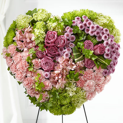 Heartwarming Standing Heart –  Millennial Florist, Hartsdale NY
