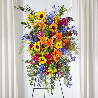 Sunlit Memories Standing Spray (Standard) –  Millennial Florist, Hartsdale NY