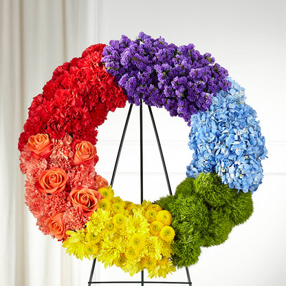 Circle of Love Wreath –  Millennial Florist, Hartsdale NY