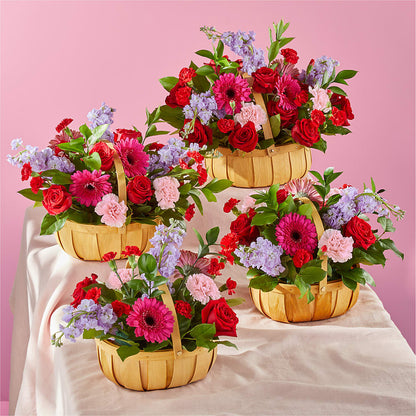 Pink Picnic Basket –  Millennial Florist, Hartsdale NY