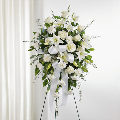 With Care Standing Spray –  Millennial Florist, Hartsdale NY