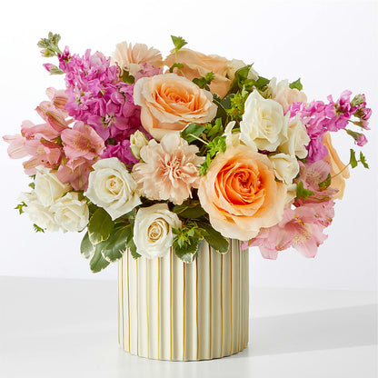 Paradise Bouquet with Ivory Vase –  Millennial Florist, Hartsdale NY