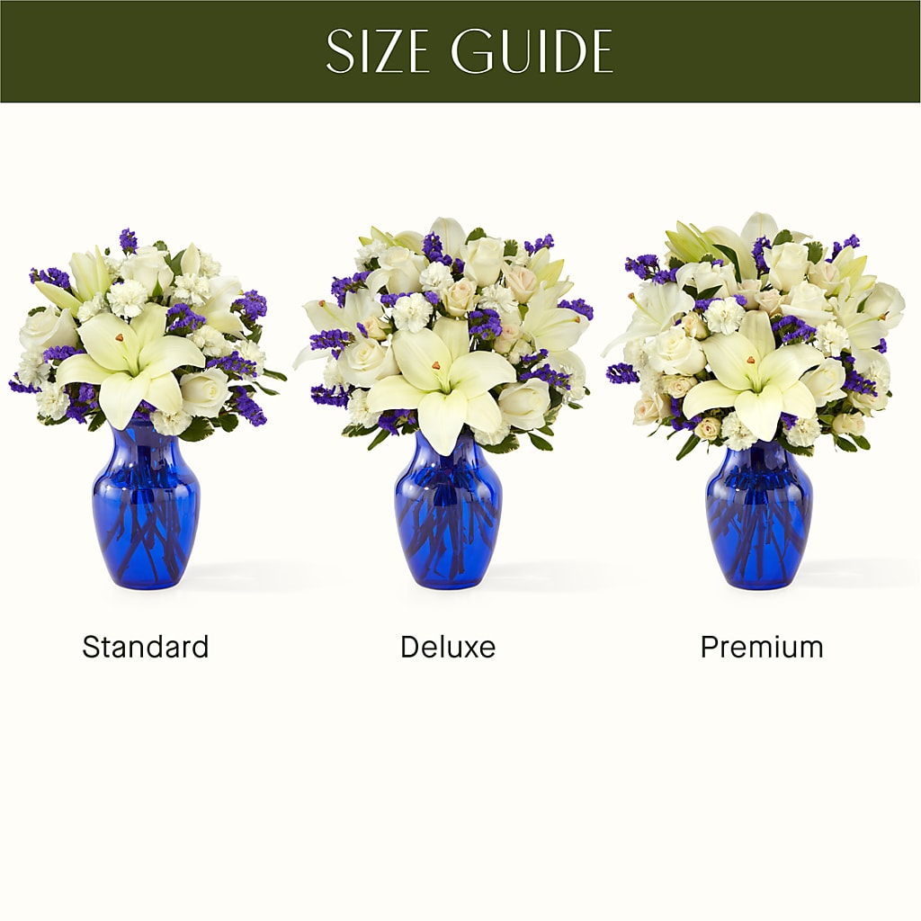 Sapphire Rush Bouquet –  Millennial Florist, Hartsdale NY