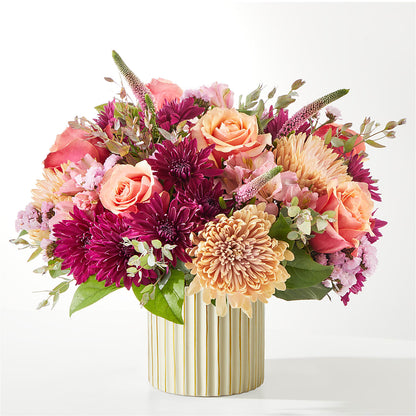 Berry Cobbler Bouquet with Ivory Vase –  Millennial Florist, Hartsdale NY