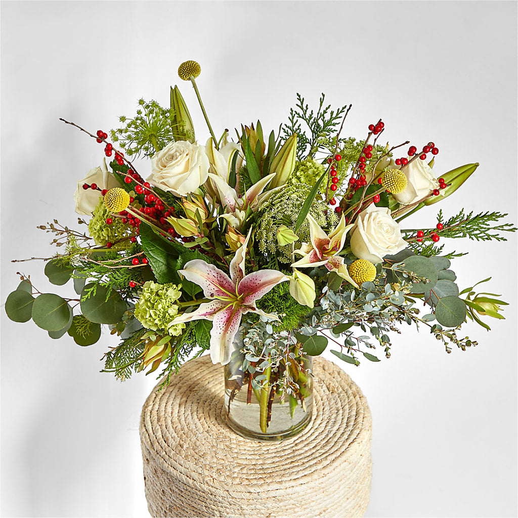 Berry & Bright Bouquet –  Millennial Florist, Hartsdale NY