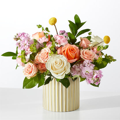 French Market Bouquet with Ivory Vase –  Millennial Florist, Hartsdale NY
