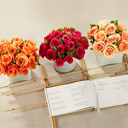 Dawn Rose Centerpiece –  Millennial Florist, Hartsdale NY